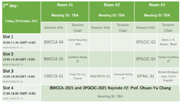 Online meeting schedule1